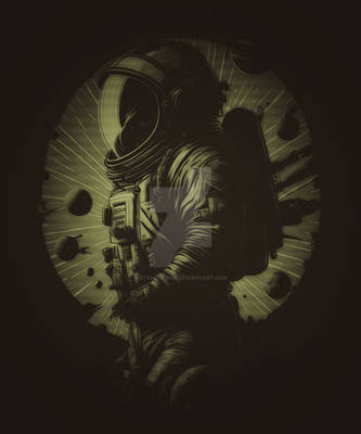 Astronaut Illustration Spacesuit Space Cosmic Plan