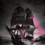 Pink Sea And Ocean Pirateship Ship Pirate Hues Tea