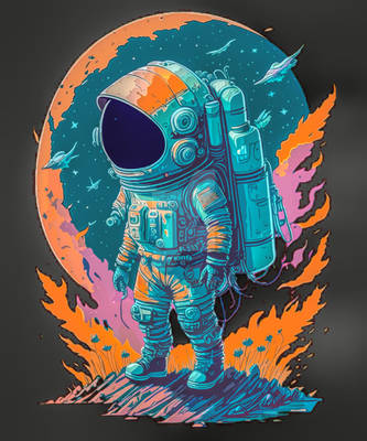 Planets Space Astronaut Design Planetary Spacesuit