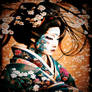 Japan Traditional Samurai Anime Geisha Japanese