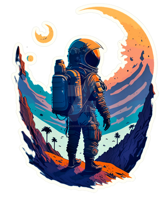 Space Spacesuit Planets Astronaut Astronaut Artwor