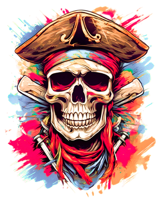 And Pirate Skull Bones Flag Skeleton Skull Crossbo