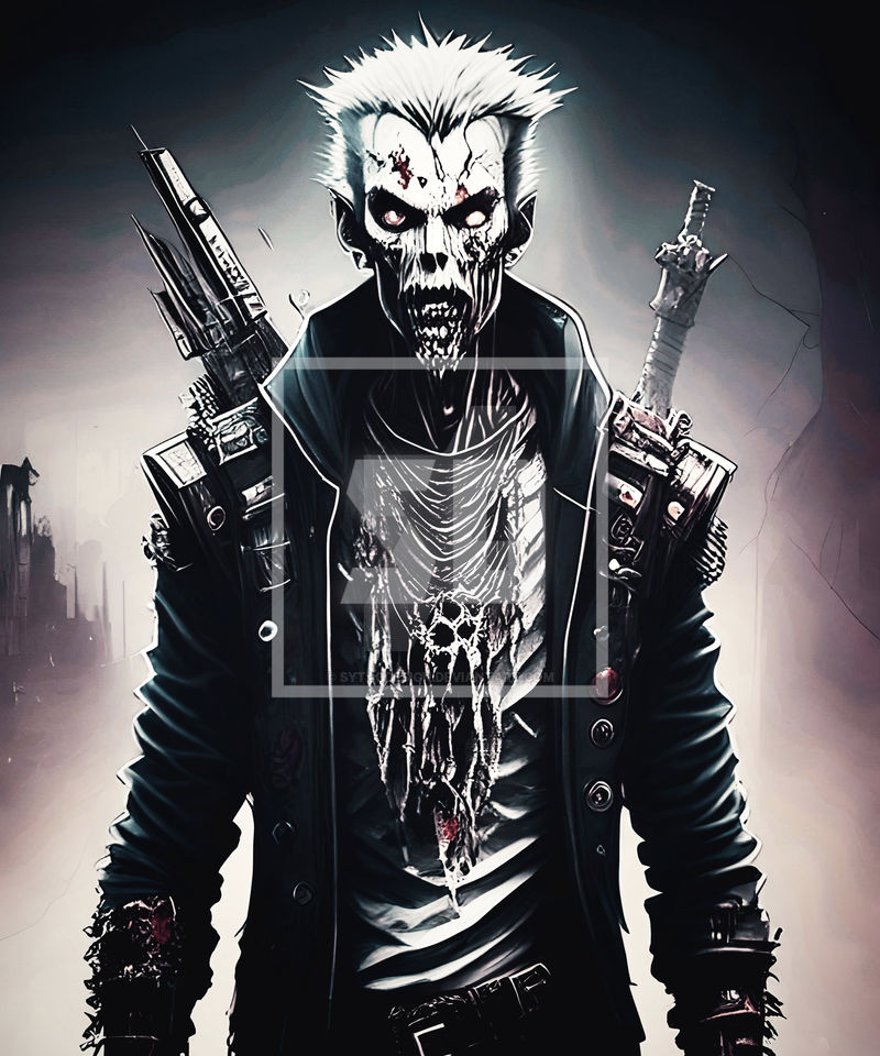 Skeleton Man Skeleton Man Horror Horror Merchandise Zombie Scar by sytacdesign on ...