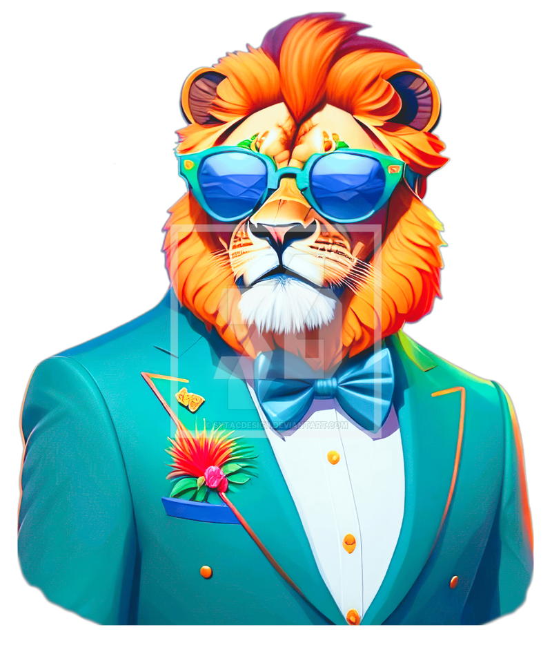 Animals Cool Cool Lion Sunglasses Lion Formal Wear by sytacdesign on ...