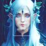 Eyes Mysticism Blue Mythical Woman Fantasy Magic F