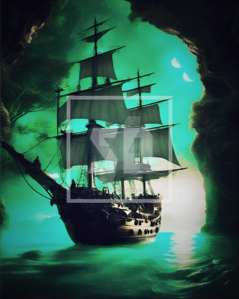 Rigging Ocean Pirate Sea Ship And Pirateship Masts by sytacdesign on ...