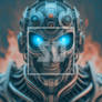 Machine Head Science Cyborg Skull intelligence Rob