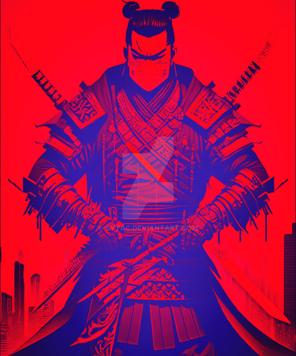 Hi Tech Samurai Ninja Warrior Japan Samurai High-tech Japanese Nin by sytac on DeviantArt