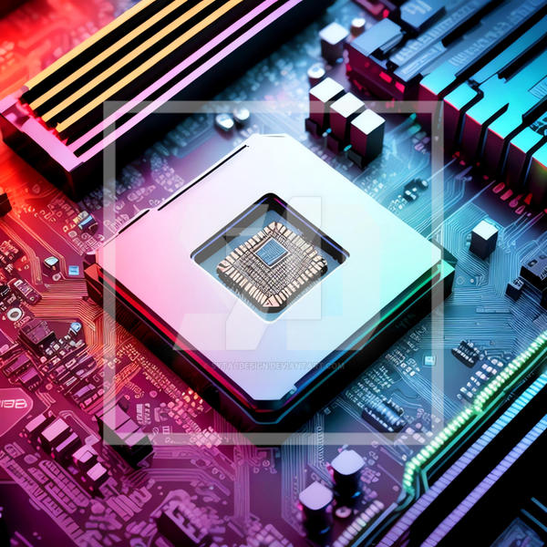 RAM Motherboard On A And Chipset With CPU by sytacdesign on DeviantArt