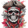 Flag Crossbones Pirate Skeleton Bones And Skull Sk