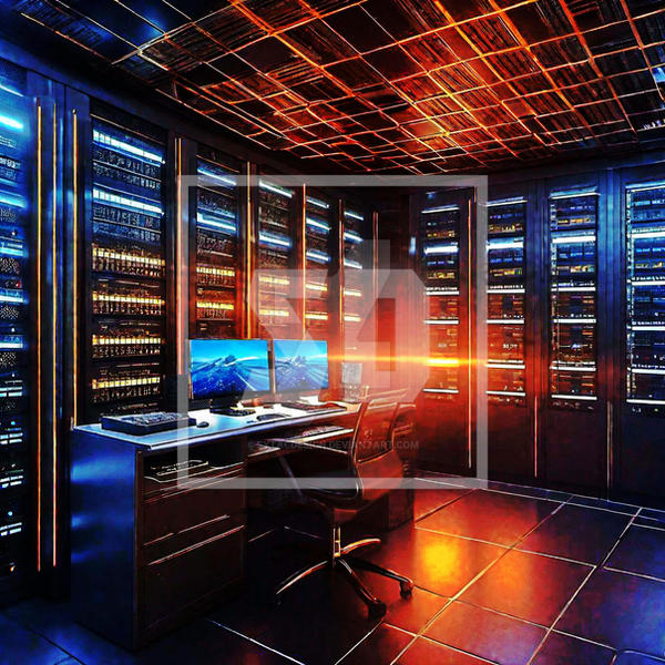 Computer Room Rack Data Server Datacenter Internet by sytacdesign on ...