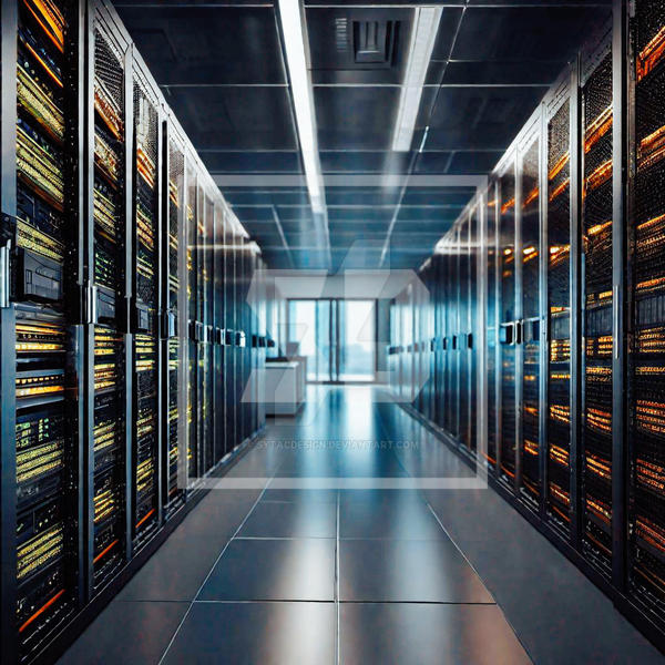 Tech Room Rack Server Data Technology Room Rack Computer Datacent by sytacdesign on ...