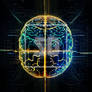Technology Science Brain Concept Digital Intellige