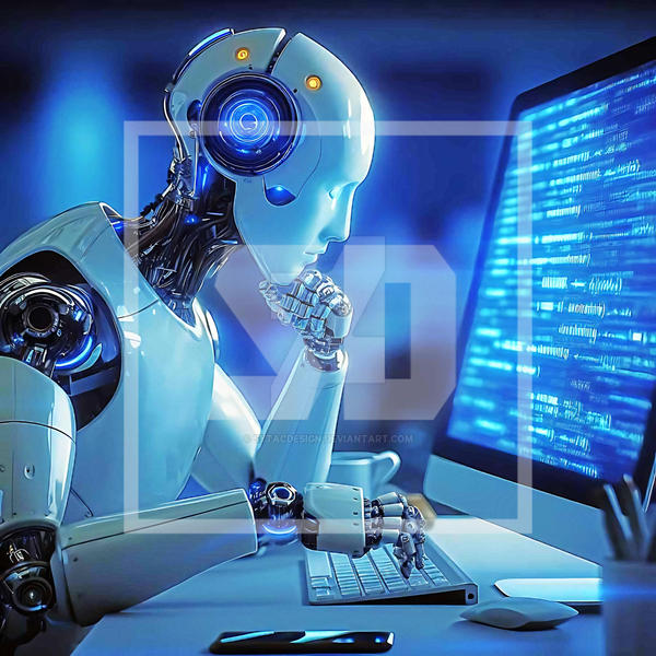 Android Computer Robots Robot Laptop Artificial Office Android Computer In by sytacdesign on ...
