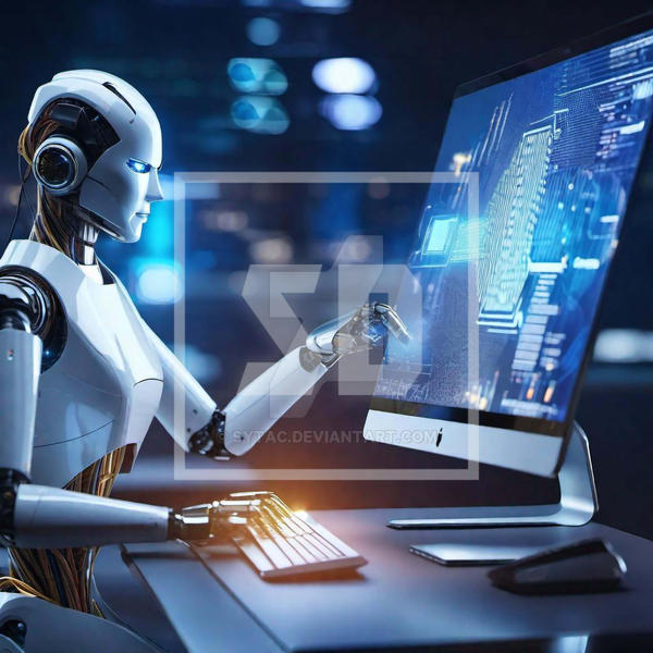 Android Computer Robots Computer Office Android Communication Robot Laptop by sytac on DeviantArt