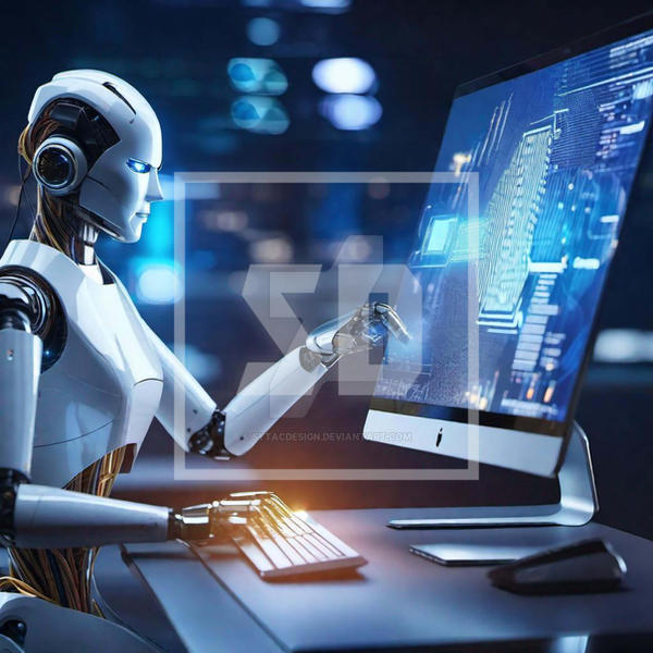 Droidbot Computer Computer Office Android Communication Robot Laptop by sytacdesign on ...