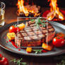 Fries And Beef French With Steak Tenderloin Grille