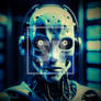 Cyborg Science Robot Skull Technology Head Machine