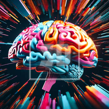 Science Intelligence Human Brain Illustration Idea