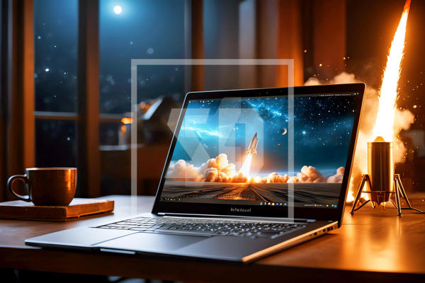 Computer Notebook Innovation Laptop Rocket Technol by sytacdesign on ...