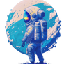 Graphic Planets Spacesuit Astronaut Astronaut Spac
