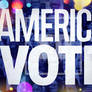 America Banner American Presidential Election Vote