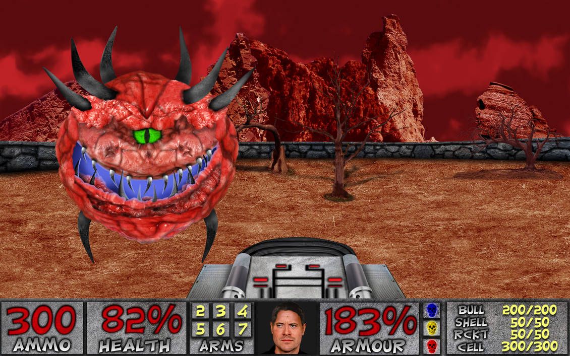 Doom Screen Frame Doom (Remastered screenshot) by Frametoonsgames on DeviantArt