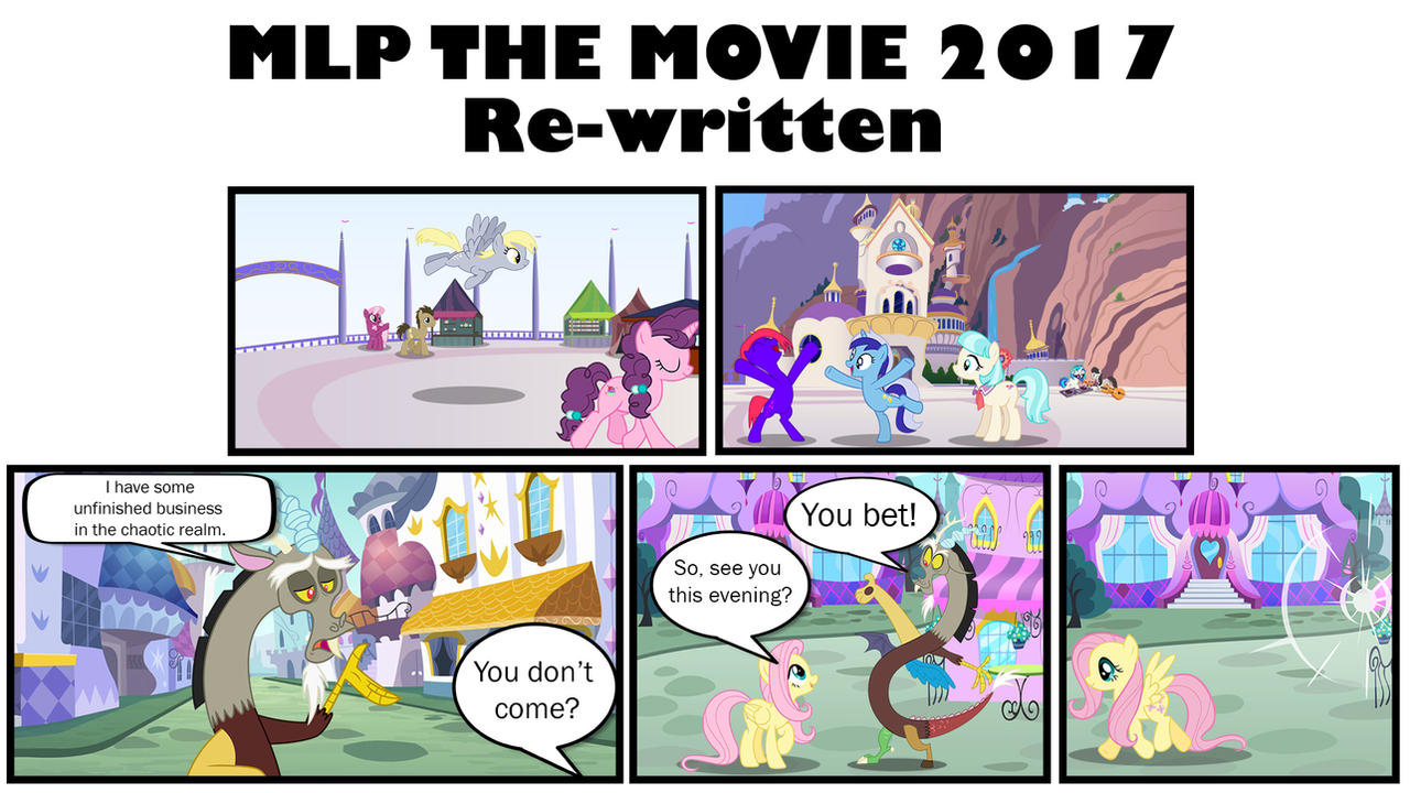 MLP the movie 2017 re-written page 1 by Frametoonsgames on DeviantArt
