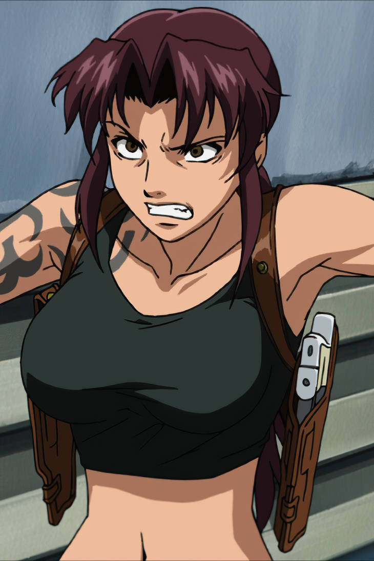 Revy Ruff Cuts Revy by AlbertoBuzz98 on DeviantArt
