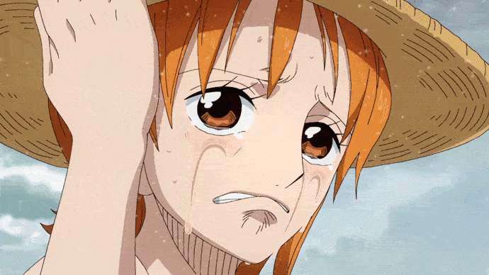 One Piece Chapter 995 Nami crying Luffy Anime Wano by Amanomoon on