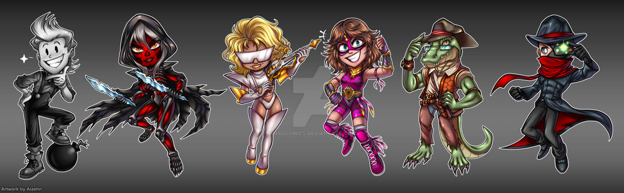 Golden State Garrison Chibis