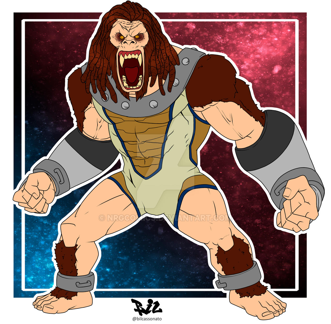 Five Roid NRGVerse Villains - The Roid Monkeys by NRGComics on DeviantArt