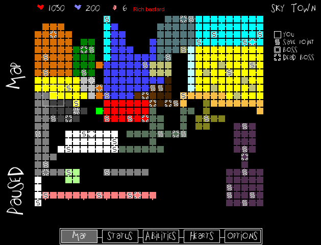 An Untitled Story Full Map by ThunderSquirrel on DeviantArt