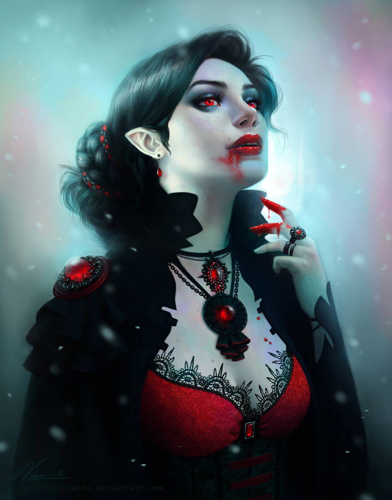 Kiriban - Vampire by Viccolatte