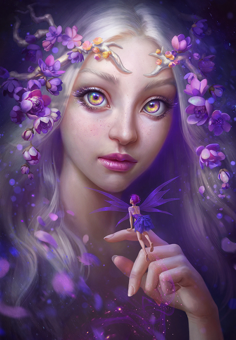 Fae Queen by Viccolatte on DeviantArt