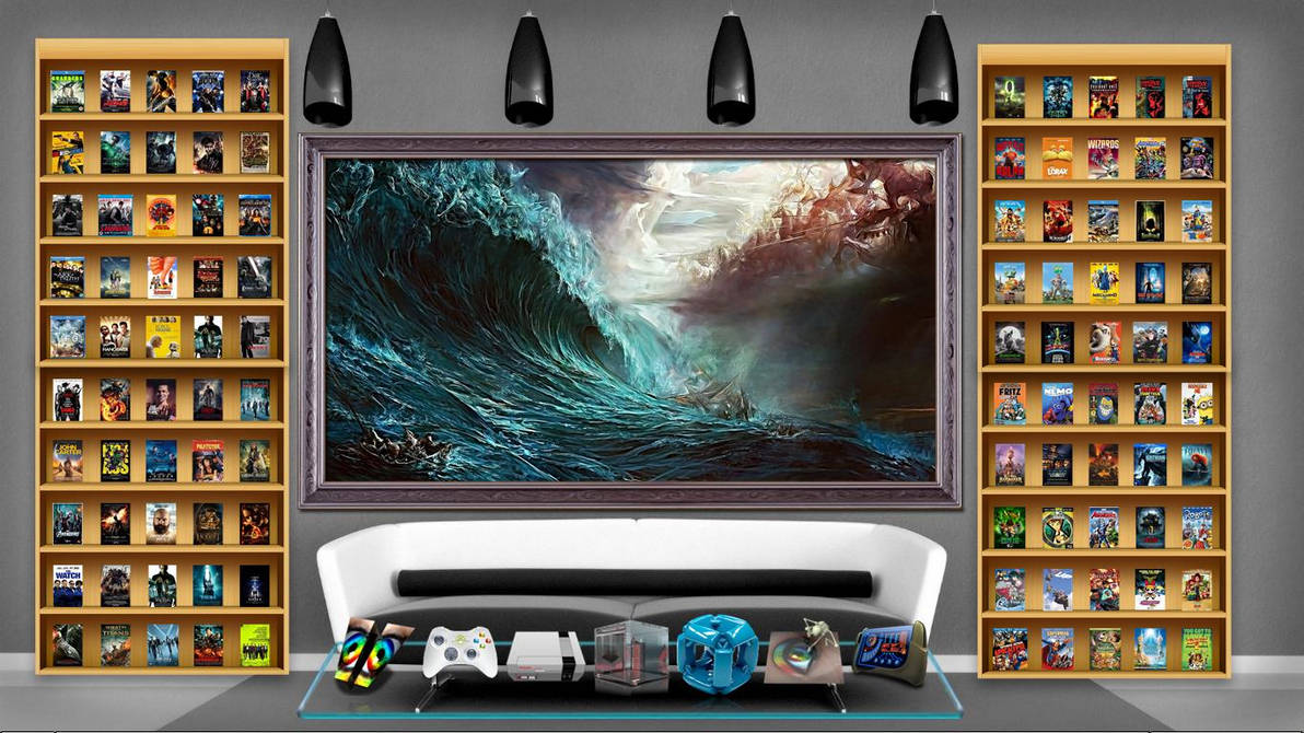 Fully Interactive Desktop with xwidget and winstep by fizgig6 on DeviantArt