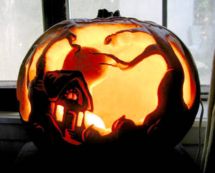 Forest Cottage Pumpkin