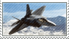 F-22 Raptor Stamp 1 by Riiarei