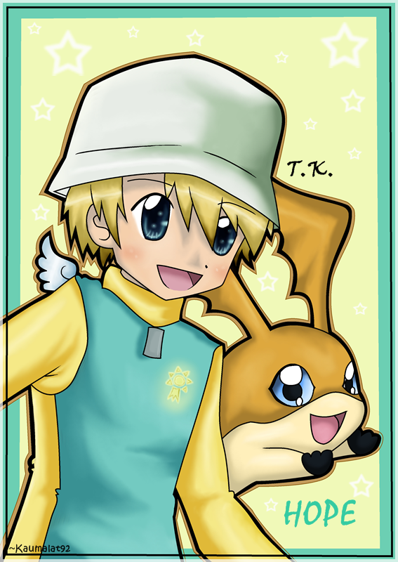 T.K. and Patamon