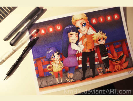 Naruto and Boruto Uzumaki by desenhoshuebr on DeviantArt