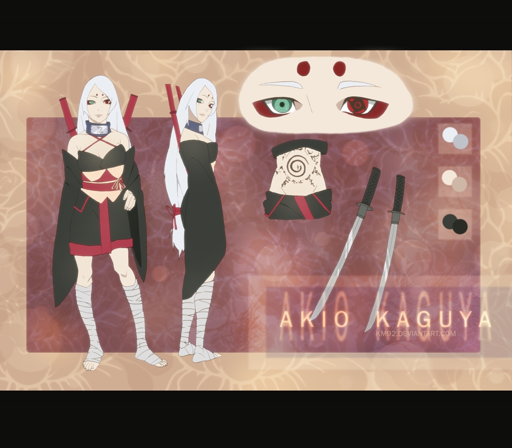 Reference sheet: Akio Kaguya