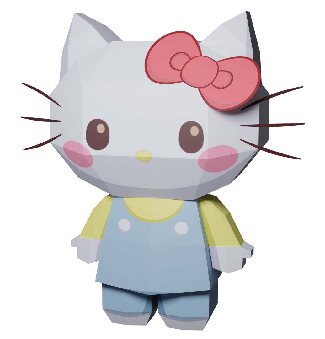 Hello Kitty Papercraft by Mega8960 on DeviantArt