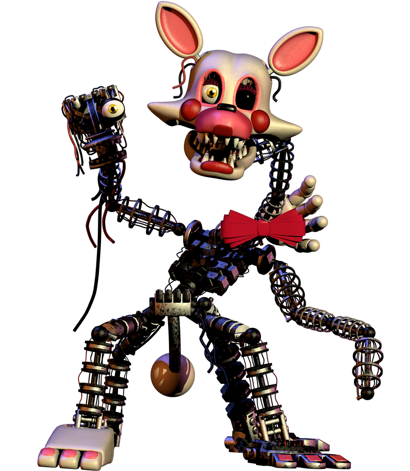 FNaF 2 Withered Foxy C4D Render by puchaolxd on DeviantArt