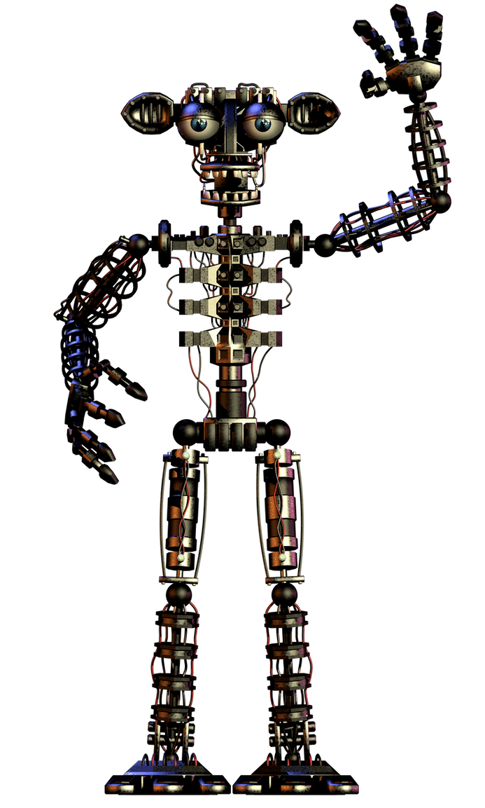 FNaF 2 Endo 02 c4D Render by puchaolxd on DeviantArt