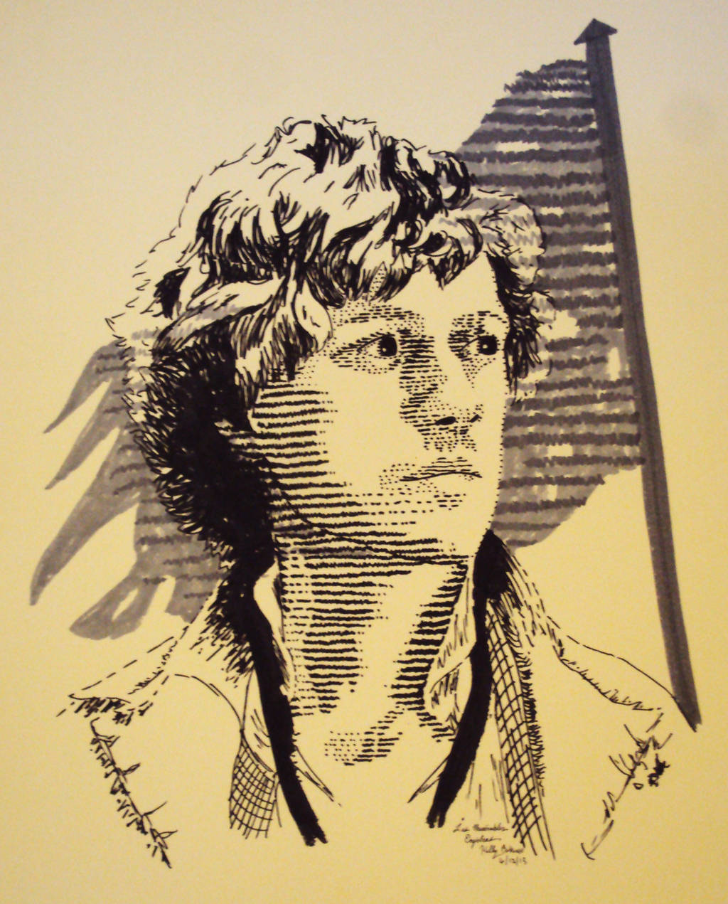 Les Miserables Logo -- Enjolras by Moundfreek