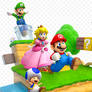 Super Mario 3D World (White) - Wide