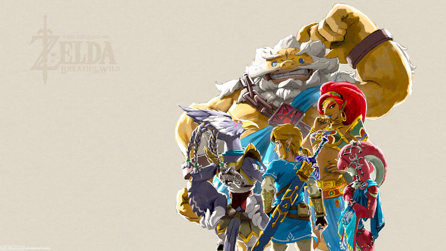 Zelda Breath of the Wild (Champions) by AleNintendo on DeviantArt
