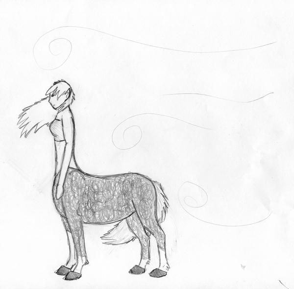 Centaur Sketch By Fellzor On Deviantart Centaur Sketch By Fellzor On Deviantart
