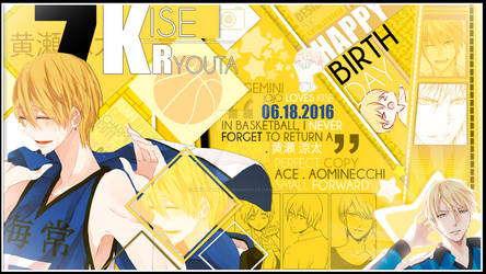 HAPPY BIRTHDAY, KISE RYOUTA