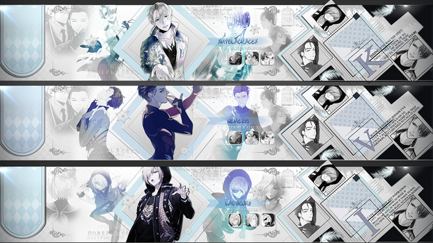 Yuri on Ice (Team Banners) Design